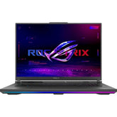 ASUS ROG Strix G16 G614JVR Gaming Laptop, 16" WQXGA IPS OLED Display, Intel Core i9-14900HX, 16GB RAM, 1TB SSD, GeForce RTX 4060 8GB GPU, ENG Keyboard, Win11Home, Eclipse Gray