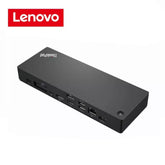Lenovo ThinkPad Thunderbolt 4 Workstation Dock, Host with Thunderbolt 4, Supports a Single 8K@ 30Hz Display, Up to 230W Power , HDMI 2.1 / DP 1.4, USB-A / USB-C, Black