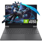 HP Victus 15-fa1082wm Gaming Laptop 15.6 inch FHD IPS Intel Core i5-13420H Processor, 16GB DDR4 RAM , 512GB SSD,15.6" FHD IPS, NVIDIA RTX 4050 6GB Graphics, English Backlit Keyboard,Windows 11 Home,Mica Silver,New