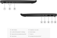 Lenovo ThinkPad X1 Carbon  Gen 12, Intel Ultra 7 165U vPro Processor, 14" WUXGA 100% sRGB Touchscreen, 32GB 6400MHz RAM, 1TB Gen4 Performance SSD, FHD+ IR+ RGB Camera,Windows 11 Pro