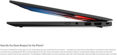 Lenovo ThinkPad X1 Carbon  Gen 12, Intel Ultra 7 165U vPro Processor, 14" WUXGA 100% sRGB Touchscreen, 32GB 6400MHz RAM, 1TB Gen4 Performance SSD, FHD+ IR+ RGB Camera,Windows 11 Pro