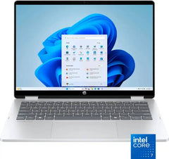 HP OmniBook 5 Flip Laptop, 14" 2K IPS Touch Display, Intel Core 7 155 Processor, 16GB RAM, 512GB SSD, Intel Graphics, English keyboard, Windows 11 Home, Glacier Silver