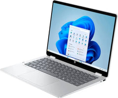 HP OmniBook 5 Flip Laptop, 14" 2K IPS Touch Display, Intel Core 7 155 Processor, 16GB RAM, 512GB SSD, Intel Graphics, English keyboard, Windows 11 Home, Glacier Silver